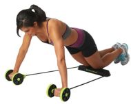 Колело за коремни преси, двойно, с два ластика MAXIMA /310231/