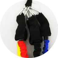 Ластик за упражнения MAXIMA, Комплект 5 броя с 5 ръкохватки /310464/