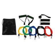 Ластик за упражнения MAXIMA, Комплект 5 броя с 5 дръжки /310468/