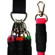 Ластик за упражнения MAXIMA, Комплект 5 броя с 5 дръжки /310468/