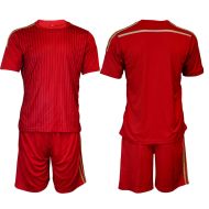 Екип за футбол/ волейбол/ хандбал фланелка с шорти - червен, Размер 3XL /40011801/