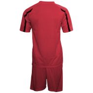 Екип за футбол/ волейбол/ хандбал, фланелка с шорти червено и черно, Размер 2XL /40017901/