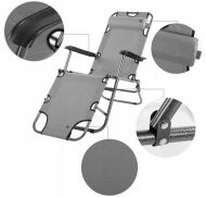 Сгъваем стол, шезлонг, легло 3 в 1 MAXIMA, 178 см, Зелен /60021402/
