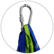 Висящ стол, хамак тип люлка MAXIMA, С надуваема възглавница /60024901N/