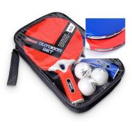 Хилки за тенис на маса TIBHAR Outdoor, Комплект два броя с три топчета /900326/